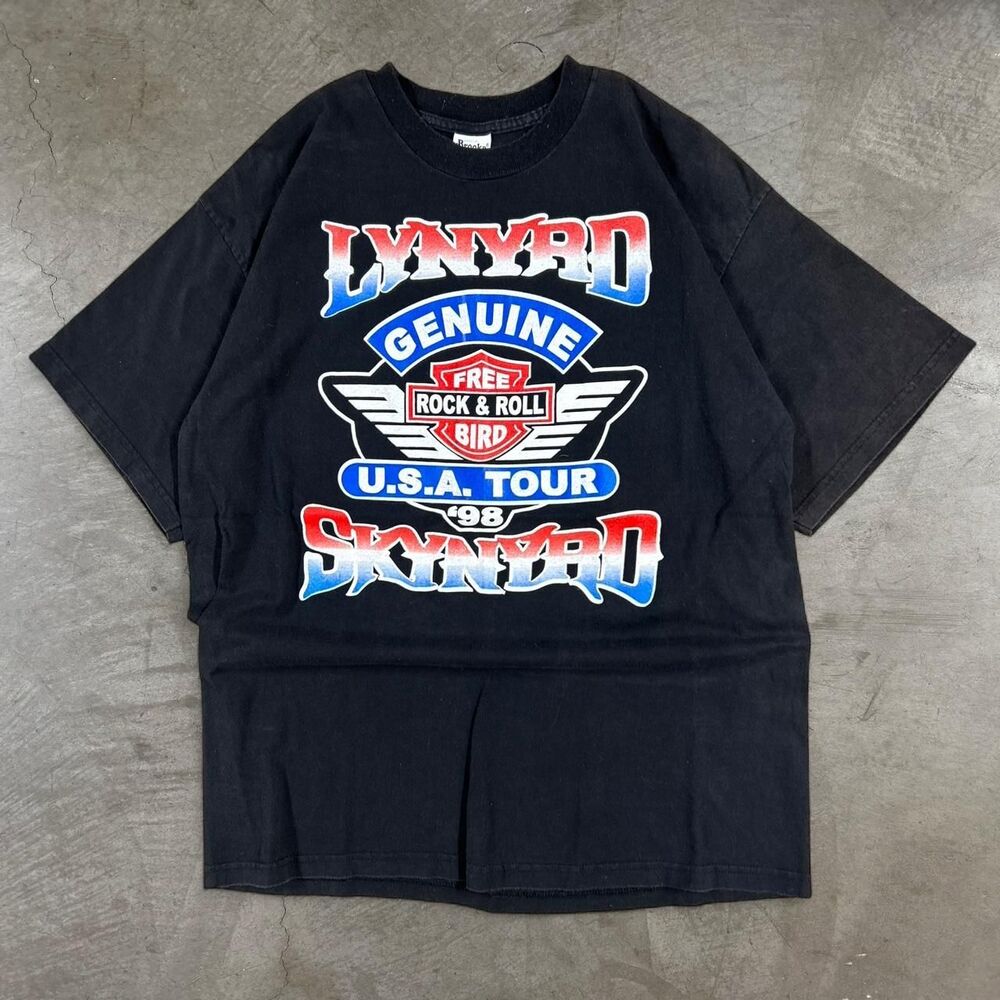 Vintage 1998 LYNYRD SKYNYRD T Shirt RARE Tour Concert Band Tee